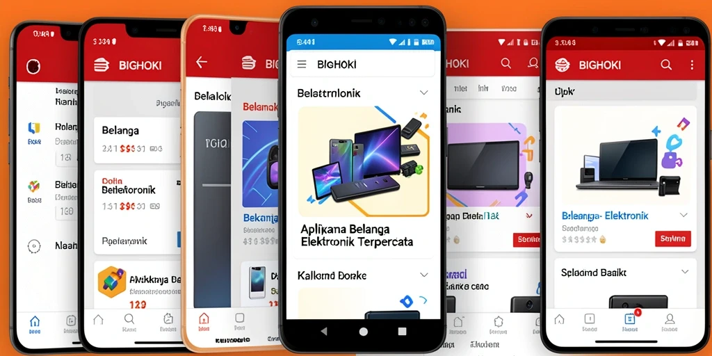Tampilan antarmuka BIGHOKI yang menarik dan fungsional.