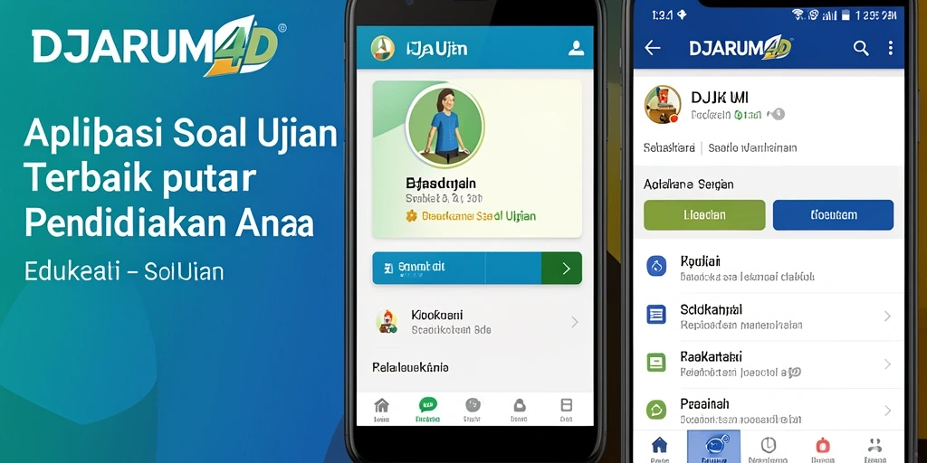 Tampilan antarmuka DJARUM4D untuk soal ujian yang user-friendly.