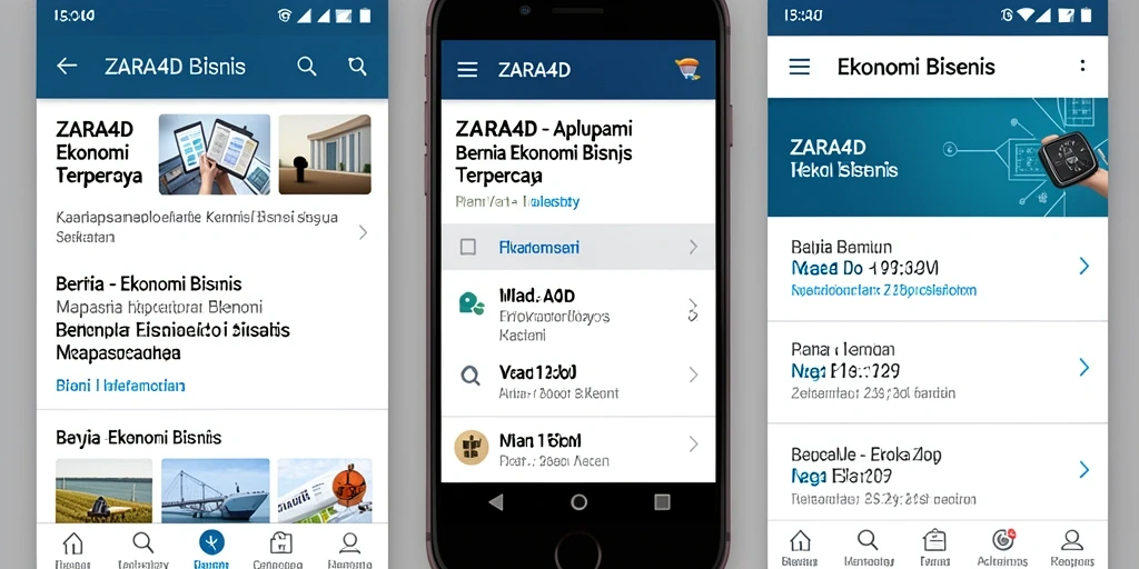 Antarmuka ZARA4D yang ramah pengguna untuk berita Ekonomi Bisnis.