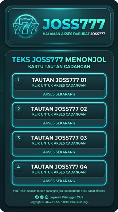 Temukan Link Alternatif Joss777 untuk Akses Instan
