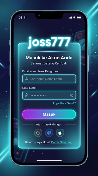 Masuk ke Akun joss777 Anda Sekarang